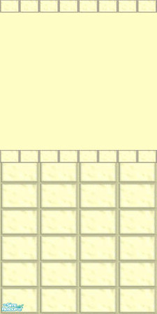 Sims 2 — Yellow Tile Wall by Lisasimpsonfan — Part of my Tile and Painted wall part 2 set.