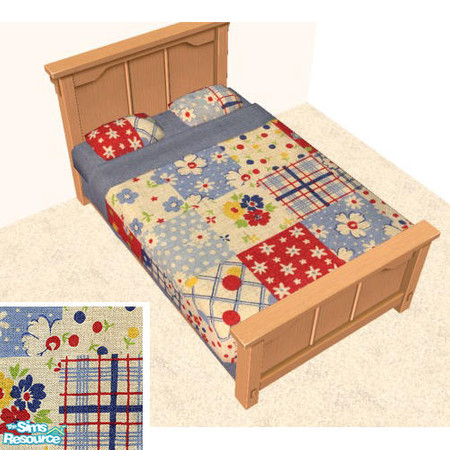 Sims 2 — Kid's Bedding Collection - Bold Quilt by agaliha5 — 