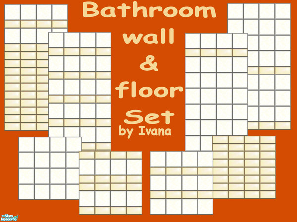 Sims 2 — Bathroom Set 3 by Ivancica — by Ivana