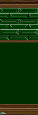 Sims 2 — Westie - 7 tile by Lorah — Green