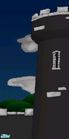 Sims 2 — The Black Royals - Wallpaper(left tower) by Morganthe — 