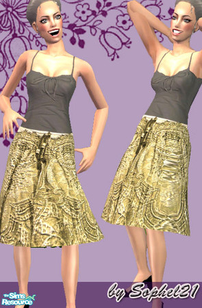 Sims 2 — SO_ElderCollection_003 - 4 by Sophel21 — whole outfit for elder females. (hair from model by windkeeper) ***Req.