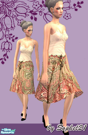 Sims 2 — SO_ElderCollection_003 - 1 by Sophel21 — whole outfit for elder females. (hair from model by windkeeper) ***Req.