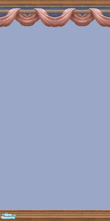 Sims 2 — Marcy 3 - gm by gatomurphy — Custom paper with oak trim. See coordinating papers. TSRAA