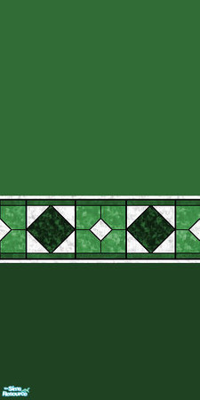 Sims 2 — Red's Bathroom Emerald Wall by red1060 — Red's Bathroom Emerald Wall