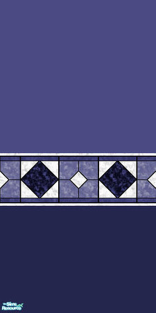 Sims 2 — Red's Bathroom Midnight Blue Wall by red1060 — Red's Bathroom Midnight Blue Wall