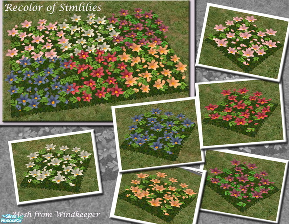 Sims 2 — Judy Simlilies Recolor by judyhugsnoopy — Recolor of "Windkeeper Simlilies" Hope you like it :D Please