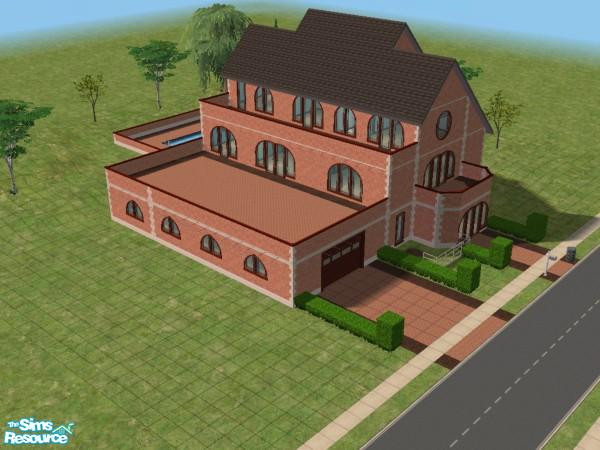 Sims 2 — Soup Family Mansion by MsBarrows — This is the 4th house I built for my Soup legacy, and the one I was the