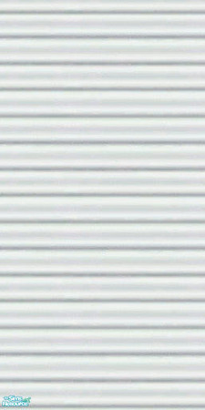 Sims 2 — Basic Trailer Siding White - Horizontal by AmberDiceless — Plain, simple white trailer siding in a horizontal