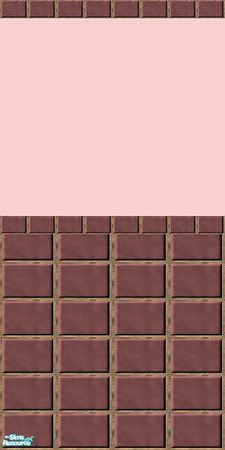 Sims 2 — Pink Tile Wall by Lisasimpsonfan — Part of my Tile and Painted wall set.
