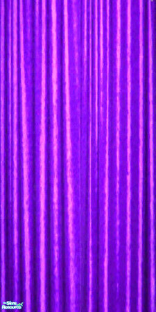 Sims 2 — Raver Kerrtains - Purple by simnamedchris — Here's a Purple Raver Kerrtain. They're Maxis recolors, perfect for