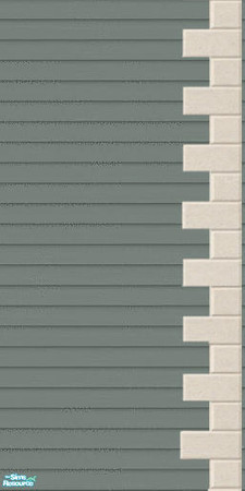 Sims 2 — JJs Grey Green second floor siding right by thesorceress — Made by request, by The Sorceress. Also for Mac