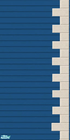 Sims 2 — JJs denim second floor siding right by thesorceress — Made by request by The Sorceress, also for Mac players