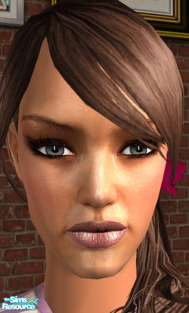 Sims 2 — Glamour Lips-Set - Individual Item by Shannara_Simfashion — brown