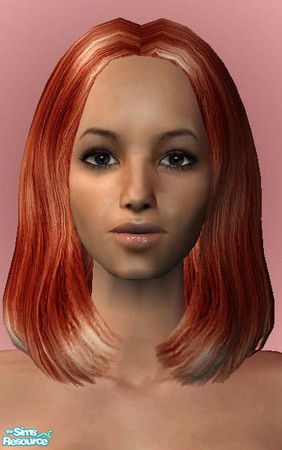 Sims 2 — Thomas|TSR Recolor -bangless-Red by IcedMango — My second creation of this really awesome Mesh. This time I