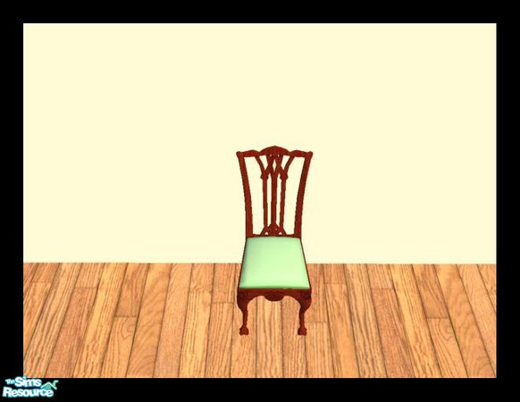 Sims 2 — MDP Pastel Green Bon Appetit Chair by MelandStv — There are 6 colourful upholsteries in this set. Part of my
