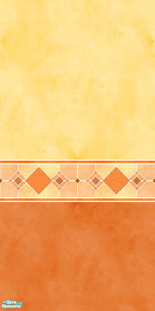 Sims 2 — Red's Terra Cotta Wallpaper by red1060 — Red's Terra Cotta Wallpaper