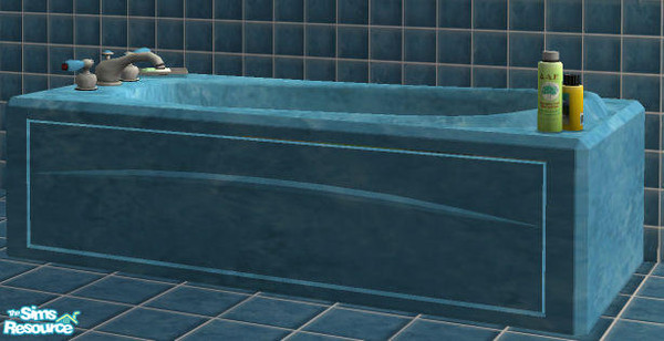 Sims 2 — Red's Colorful Pups Tub by red1060 — Red's Colorful Pups Tub