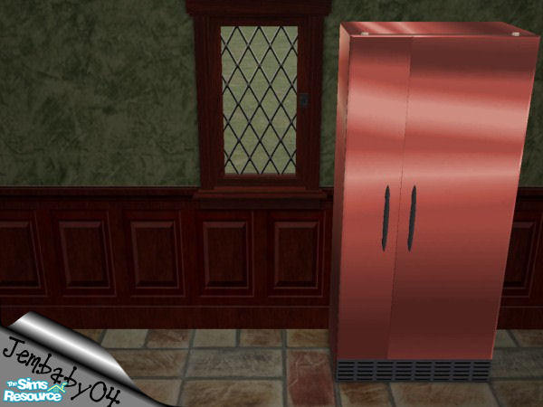 Sims 2 — Hampton Refrigerator by jembaby04 — Charm takes on a new form in the Englewood Stone kitchen. With deep earthen