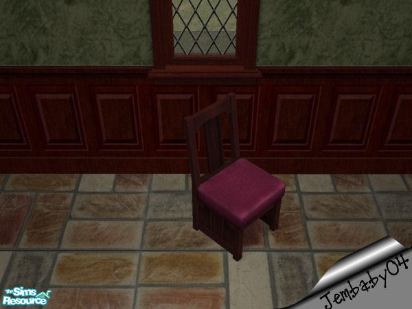 Sims 2 — Hampton Dining Chair by jembaby04 — Charm takes on a new form in the Englewood Stone kitchen. With deep earthen