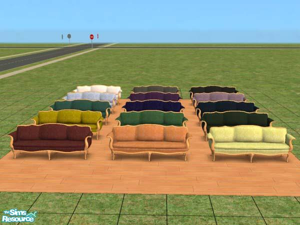 Sims 2 — Lap Of Luxury Recolors by ApotheCari — My first recolors! I hadn't seen to many of these, so I recolored the