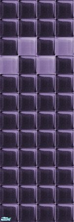 Sims 2 — Glass Walls_Violet - Individual Item by maylynn55 — maylynn55 **TSRAA**