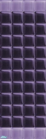 Sims 2 — Glass Walls_Violet - Individual Item by maylynn55 — maylynn55 **TSRAA**