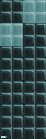 Sims 2 — Glass Walls_Turquoise - Individual Item by maylynn55 — maylynn55 **TSRAA**