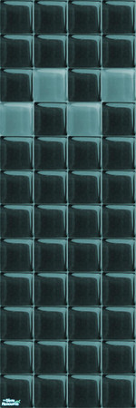 Sims 2 — Glass Walls_Turquoise - Individual Item by maylynn55 — maylynn55 **TSRAA**