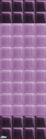 Sims 2 — Glass Walls_Plum - Individual Item by maylynn55 — maylynn55 **TSRAA**