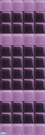 Sims 2 — Glass Walls_Plum - Individual Item by maylynn55 — maylynn55 **TSRAA**