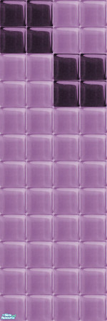 Sims 2 — Glass Walls_Plum - Individual Item by maylynn55 — maylynn55 **TSRAA**