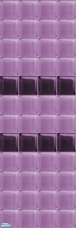 Sims 2 — Glass Walls_Plum - Individual Item by maylynn55 — maylynn55 **TSRAA**