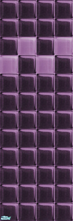 Sims 2 — Glass Walls_Plum - Individual Item by maylynn55 — maylynn55 **TSRAA**