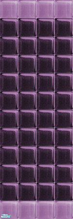 Sims 2 — Glass Walls_Plum - Individual Item by maylynn55 — maylynn55 **TSRAA**