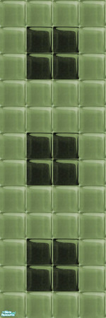 Sims 2 — Glass Walls_Olive - Individual Item by maylynn55 — maylynn55 **TSRAA**