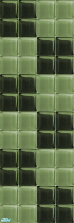 Sims 2 — Glass Walls_Olive - Individual Item by maylynn55 — maylynn55 **TSRAA**