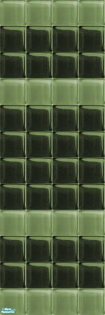 Sims 2 — Glass Walls_Olive - Individual Item by maylynn55 — maylynn55 **TSRAA**
