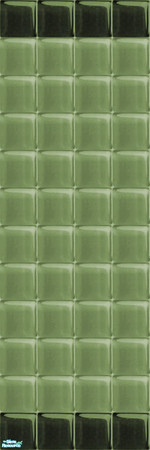 Sims 2 — Glass Walls_Olive - Individual Item by maylynn55 — maylynn55 **TSRAA**