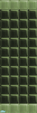 Sims 2 — Glass Walls_Olive - Individual Item by maylynn55 — maylynn55 **TSRAA**