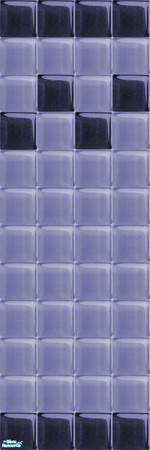 Sims 2 — Glass Walls_Navy - Individual Item by maylynn55 — maylynn55 **TSRAA**