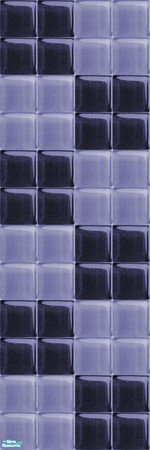 Sims 2 — Glass Walls_Navy - Individual Item by maylynn55 — maylynn55 **TSRAA**