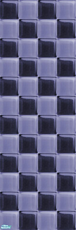 Sims 2 — Glass Walls_Navy - Individual Item by maylynn55 — maylynn55 **TSRAA**