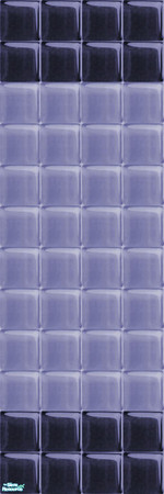 Sims 2 — Glass Walls_Navy - Individual Item by maylynn55 — maylynn55 **TSRAA**
