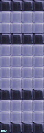 Sims 2 — Glass Walls_Navy - Individual Item by maylynn55 — maylynn55 **TSRAA**