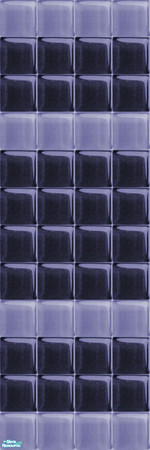 Sims 2 — Glass Walls_Navy - Individual Item by maylynn55 — maylynn55 **TSRAA**
