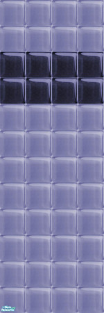 Sims 2 — Glass Walls_Navy - Individual Item by maylynn55 — maylynn55 **TSRAA**