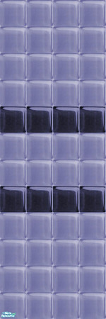 Sims 2 — Glass Walls_Navy - Individual Item by maylynn55 — maylynn55 **TSRAA**