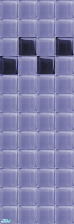 Sims 2 — Glass Walls_Navy - Individual Item by maylynn55 — maylynn55 **TSRAA**