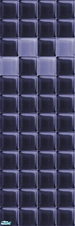 Sims 2 — Glass Walls_Navy - Individual Item by maylynn55 — maylynn55 **TSRAA**